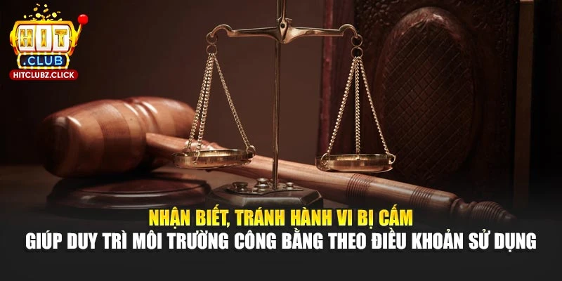 Nhận biết, tránh hành vi bị cấm giúp duy trì môi trường công bằng theo điều khoản sử dụng